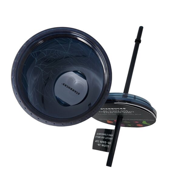 Starbucks Tumbler Halloween Glow in the Dark Spiderweb DIY Stickers 2021 New - Picture 10 of 10